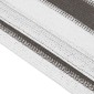 vidaXL Χαλί Σκηνής Ανθρακί/Λευκό 200 x 200 εκ.