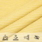 vidaXL Πανί Σκίασης Μπεζ 4,5 x 4,5 μ. από HDPE 160 γρ./μ²
