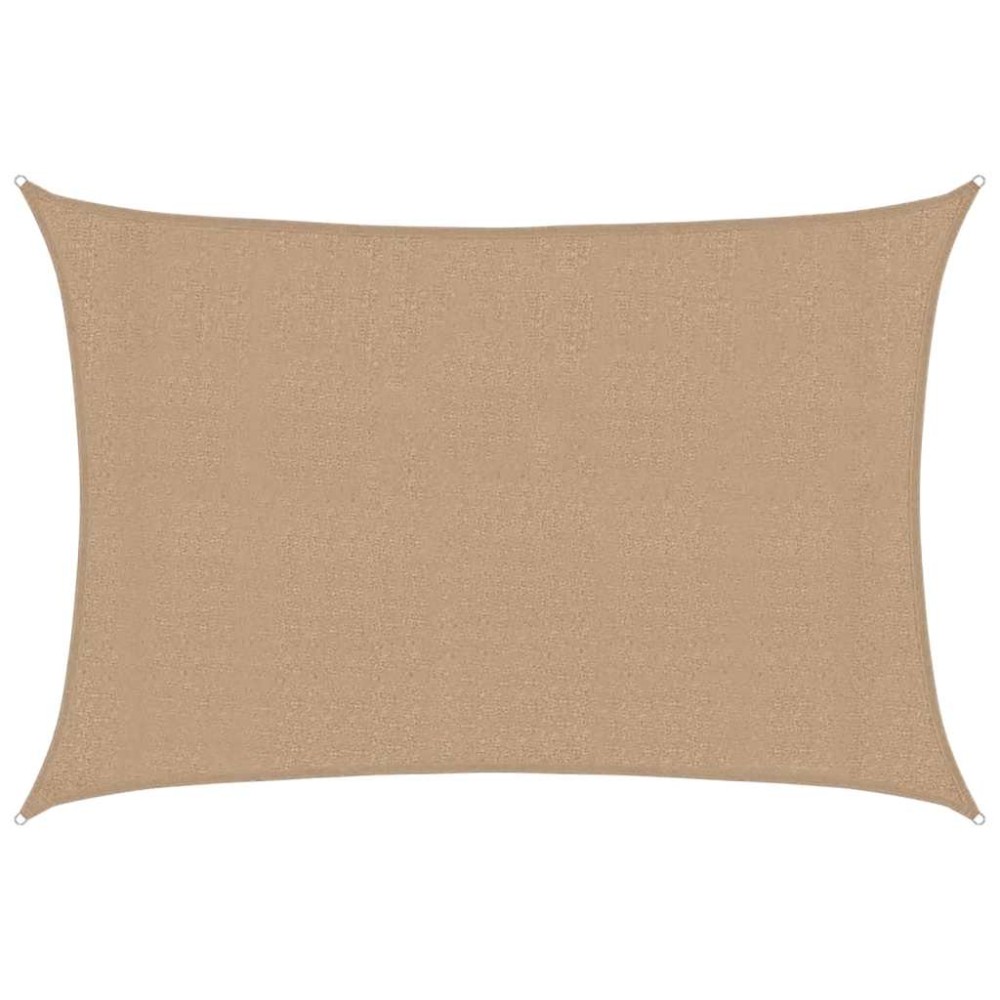 vidaXL Πανί Σκίασης Taupe 3 x 4 μ. από HDPE 160 γρ./μ²
