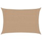vidaXL Πανί Σκίασης Taupe 3 x 4 μ. από HDPE 160 γρ./μ²