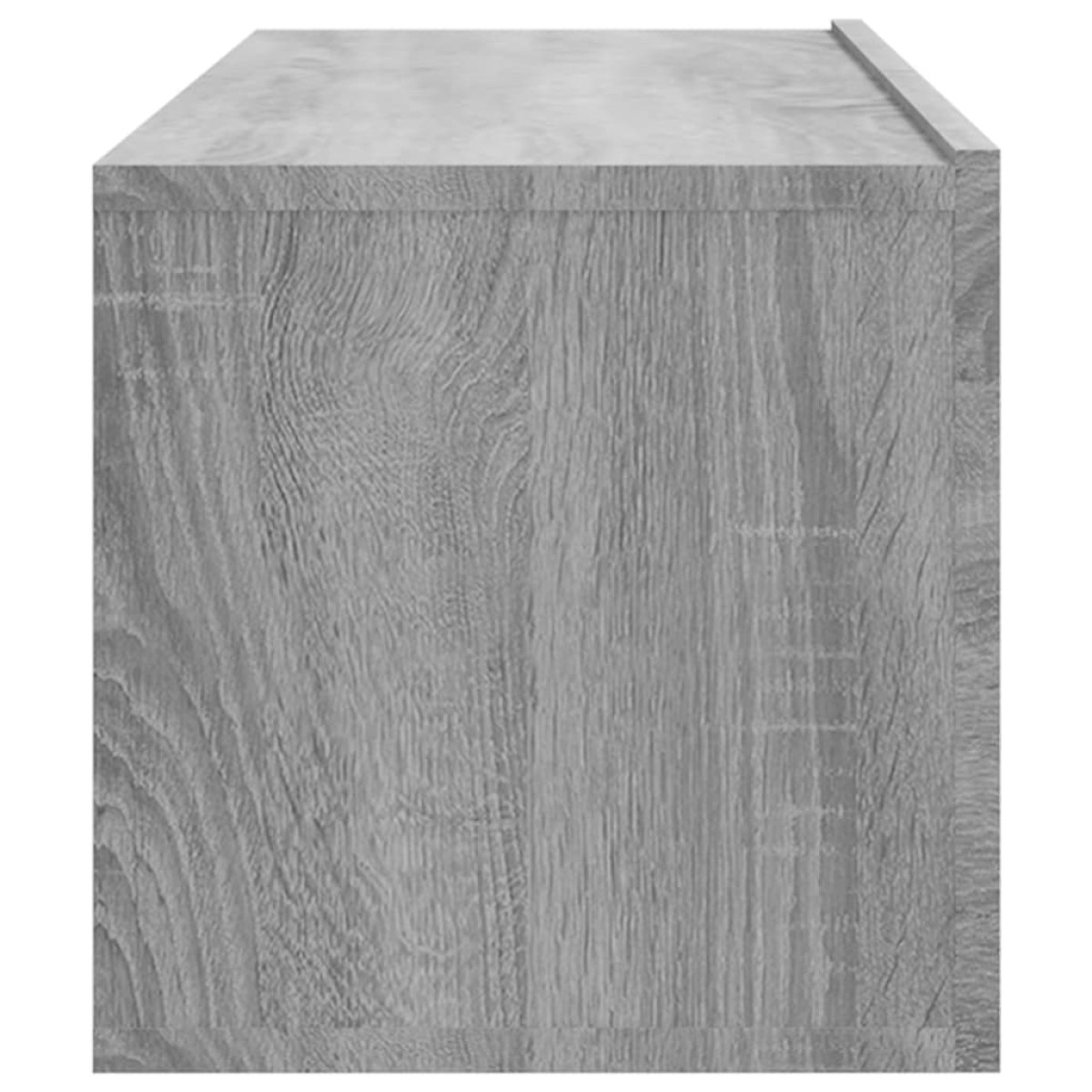 vidaXL Έπιπλα Τηλεόρασης Τοίχου 4 τεμ. Γκρι 100 x 30 x 30 εκ.