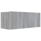 vidaXL Σετ Επίπλων Τηλεόρασης 6 Τεμ. Γκρι Sonoma Επεξεργασμένο Ξύλο