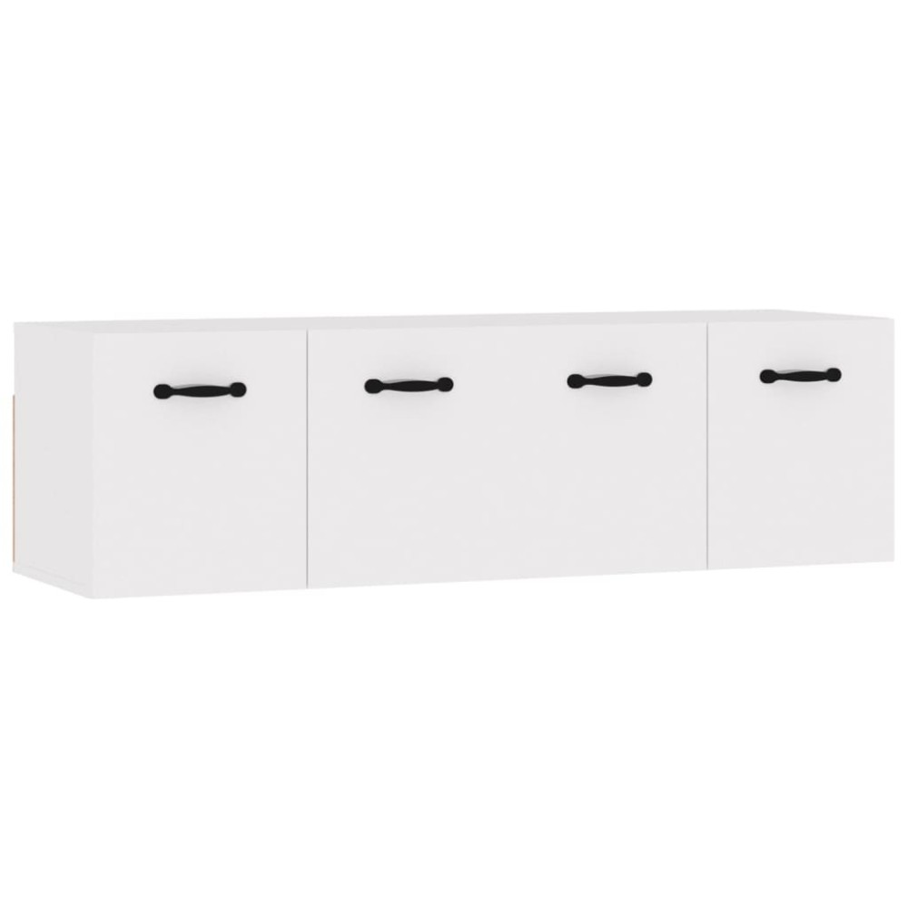 vidaXL Ντουλάπια Τοίχου 2 τεμ. Λευκά 80x35x36,5 εκ. Επεξ. Ξύλο