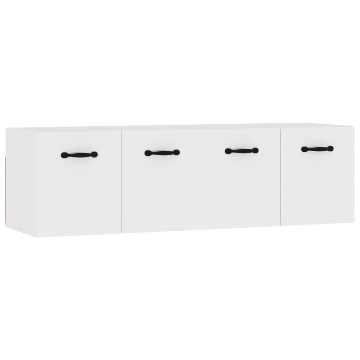 vidaXL Ντουλάπια Τοίχου 2 τεμ. Λευκά 80x35x36,5 εκ. Επεξ. Ξύλο