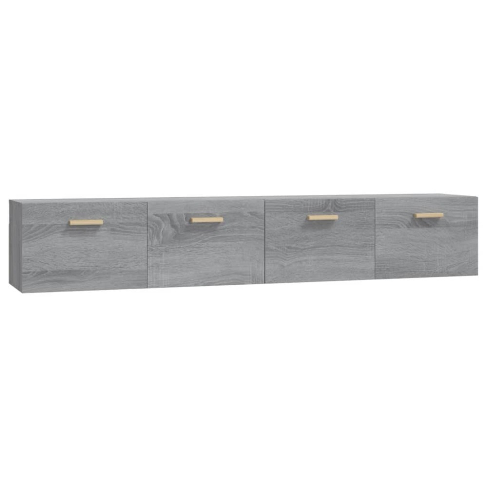vidaXL Ντουλάπια Τοίχου 2 τεμ. Sonoma 100x36,5x35 εκ. Επεξ. Ξύλο