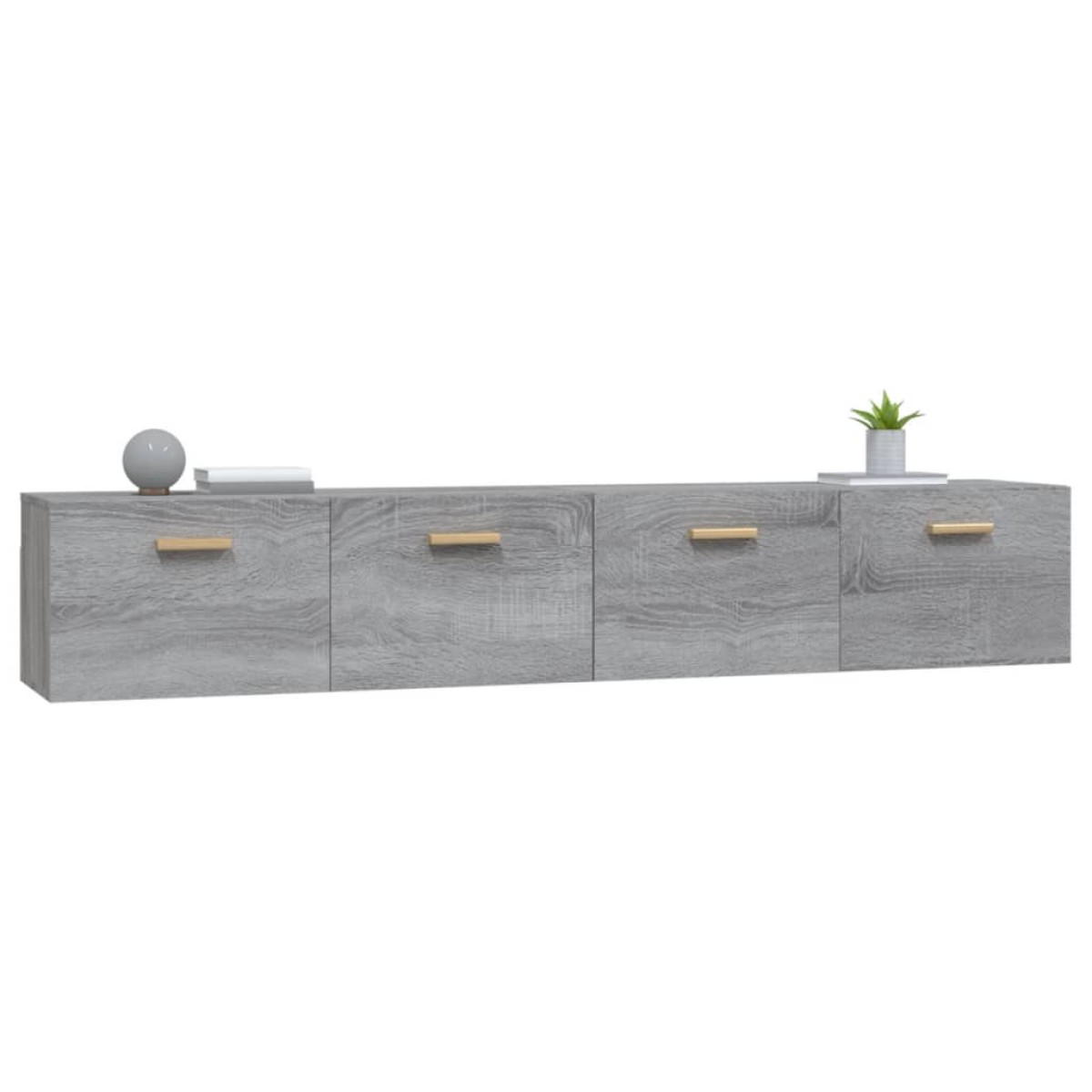 vidaXL Ντουλάπια Τοίχου 2 τεμ. Sonoma 100x36,5x35 εκ. Επεξ. Ξύλο