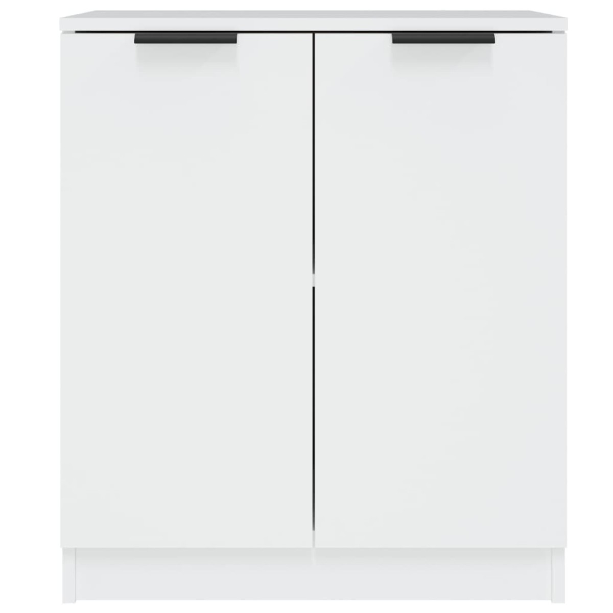 vidaXL Ντουλάπια 2 τεμ. άσπρο 60x30x70 εκ. Επεξεργασμένο Ξύλο