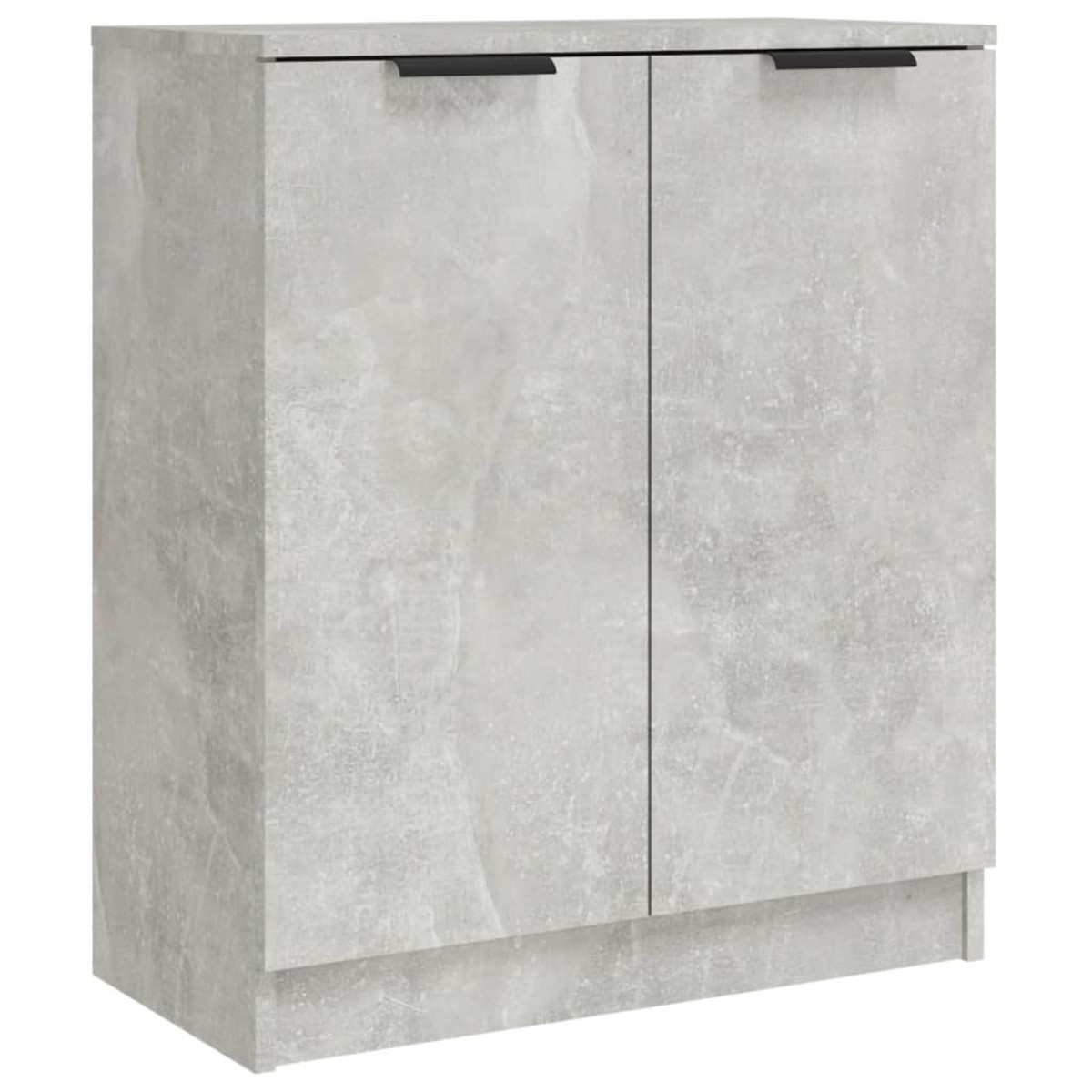 vidaXL Ντουλάπια 2 τεμ. Γκρι Σκυροδέματος 60x30x70 εκ. Επεξεργ. Ξύλο
