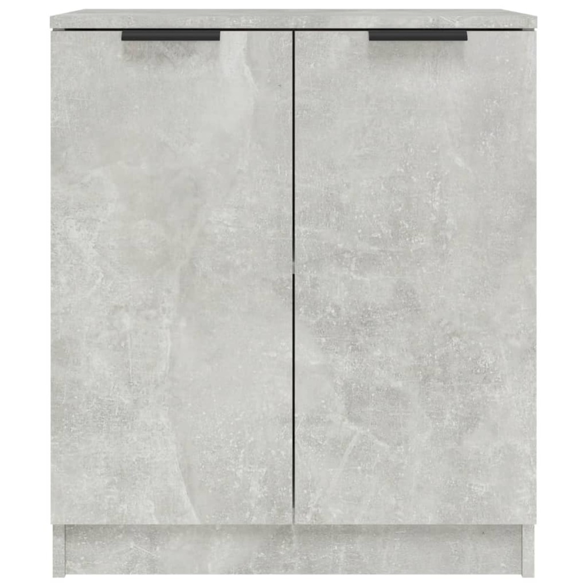 vidaXL Ντουλάπια 2 τεμ. Γκρι Σκυροδέματος 60x30x70 εκ. Επεξεργ. Ξύλο