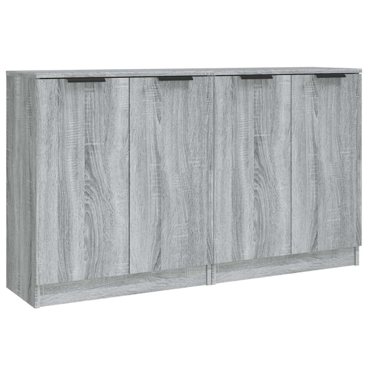 vidaXL Ντουλάπι 2 τεμ. Γκρι Sonoma 60x30x70 εκ. από Επεξεργασμένο Ξύλο