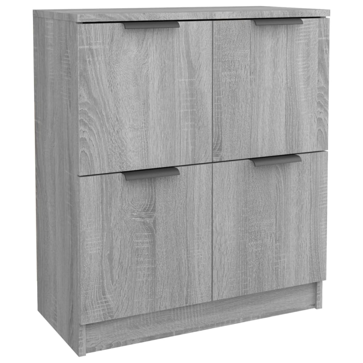 vidaXL Ντουλάπι 2 τεμ. Γκρι Sonoma 60x30x70 εκ. από Επεξεργασμένο Ξύλο