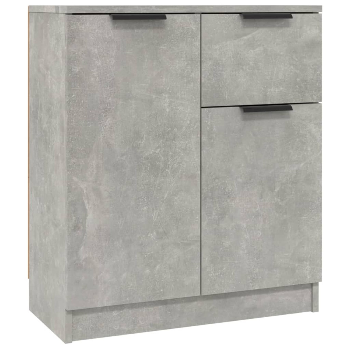 vidaXL Ντουλάπια 2 τεμ. Γκρι Σκυροδέματος 60x30x70 εκ. Επεξεργ. Ξύλο