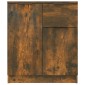 vidaXL Ντουλάπια 2 τεμ. Καπνιστή δρυς 60x30x70 εκ. Επεξεργασμένο Ξύλο