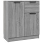 vidaXL Ντουλάπι 2 τεμ. Γκρι Sonoma 60x30x70 εκ. από Επεξεργασμένο Ξύλο