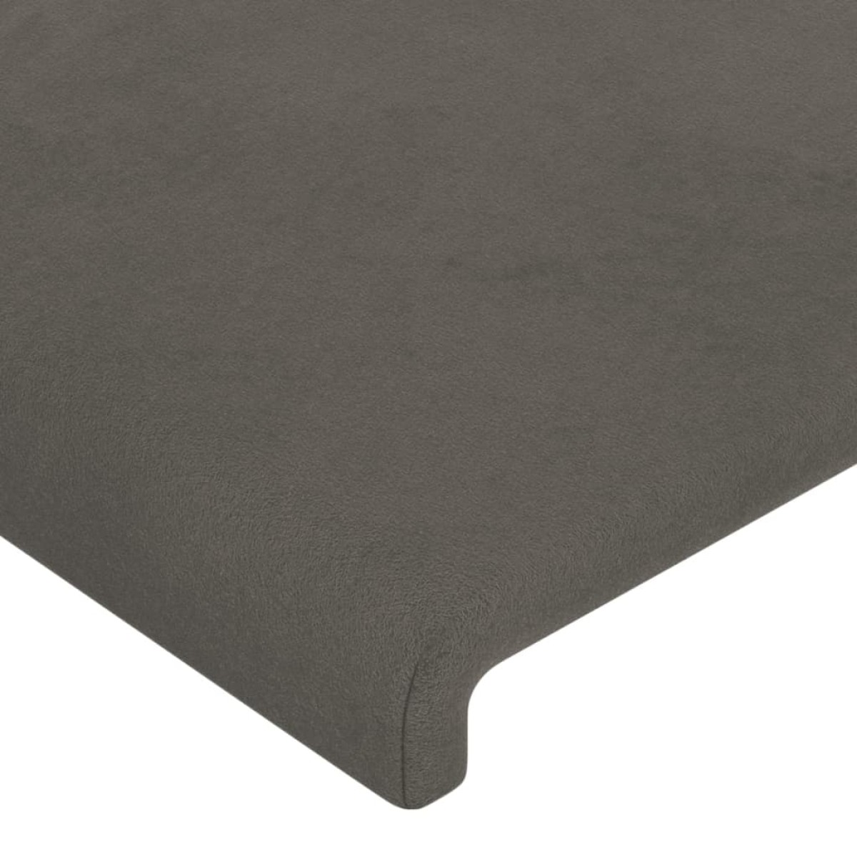 vidaXL Κεφαλάρια Κρεβατιού 4 τεμ. Σκ. Γκρι 72x5x78/88 εκ. Βελούδινα