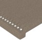 vidaXL Κεφαλάρια Κρεβατιού 4 τεμ. Taupe 90x5x78/88 εκ. Υφασμάτινο