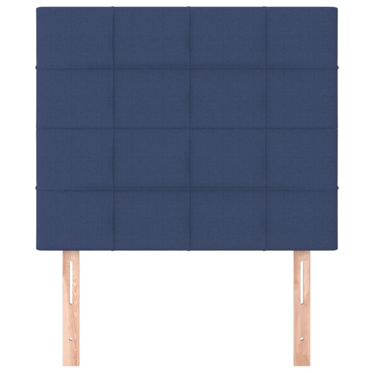 vidaXL Κεφαλάρια Κρεβατιού 2 τεμ. Μπλε 90x5x78/88 εκ. Υφασμάτινο