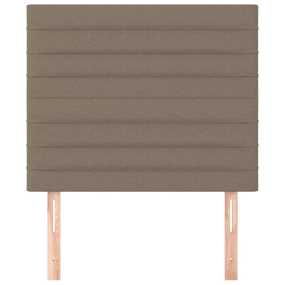 vidaXL Κεφαλάρια Κρεβατιού 2 τεμ. Taupe 90x5x78/88 εκ. Υφασμάτινο