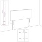 vidaXL Κεφαλάρι με Πτερύγια Μπλε 83 x 23 x 78/88 εκ. Υφασμάτινο