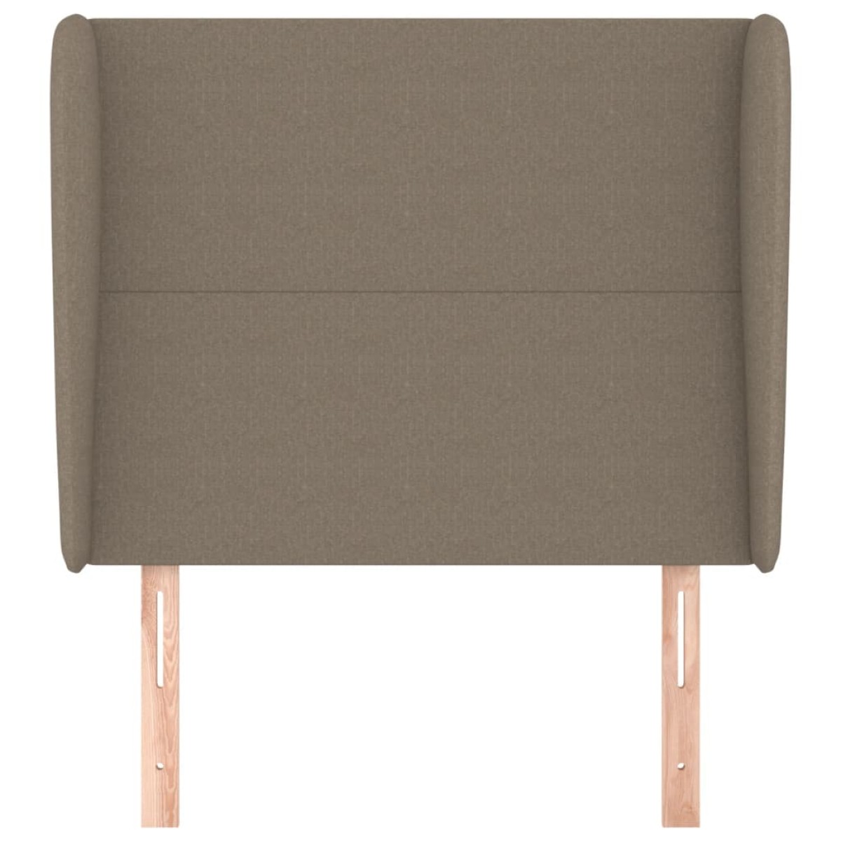 vidaXL Κεφαλάρι με Πτερύγια Taupe 83x23x118/128 εκ. Υφασμάτινο