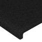 vidaXL Κεφαλάρι με Πτερύγια Μαύρο 93 x 23 x 118/128 εκ. Υφασμάτινο