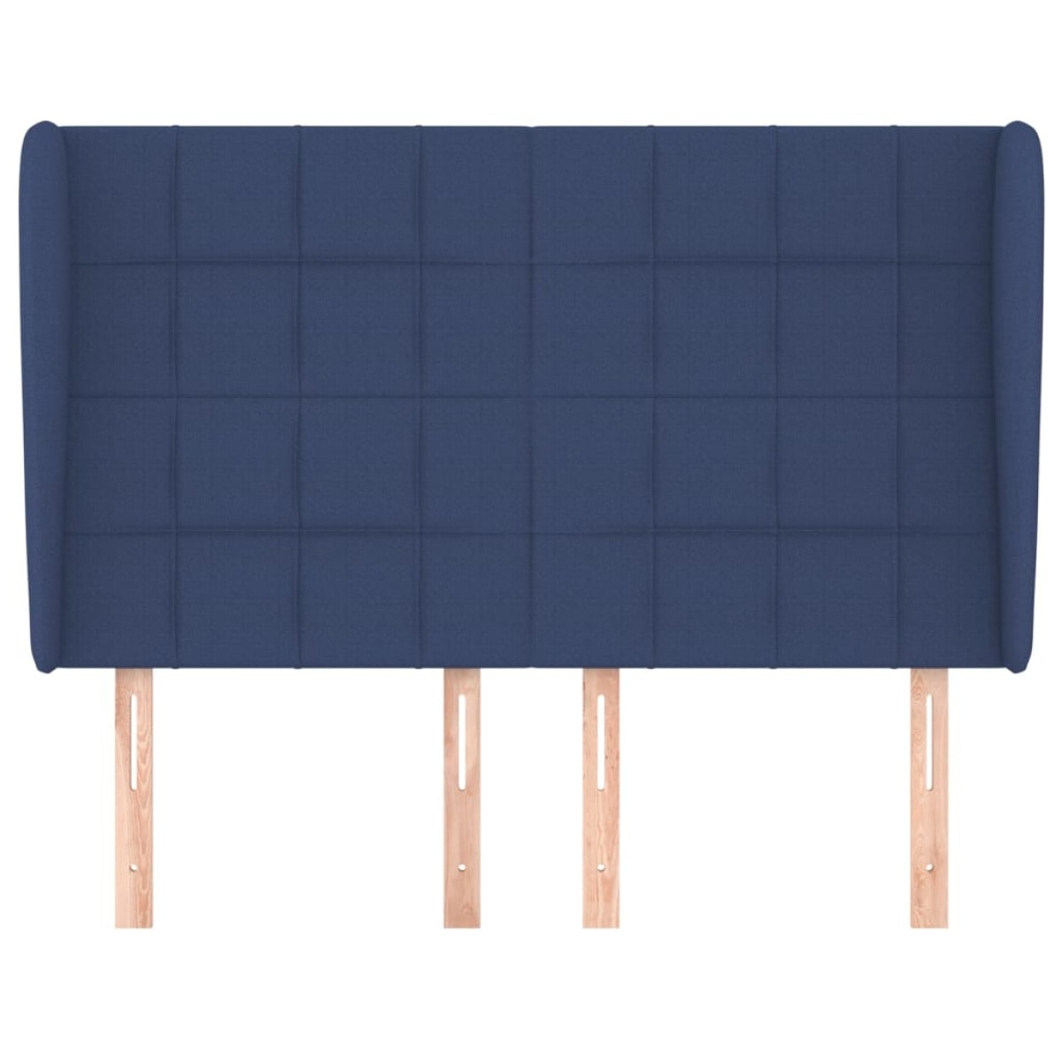 vidaXL Κεφαλάρι με Πτερύγια Μπλε 147x23x118/128 εκ. Υφασμάτινο