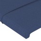vidaXL Κεφαλάρι με Πτερύγια Μπλε 147x23x118/128 εκ. Υφασμάτινο