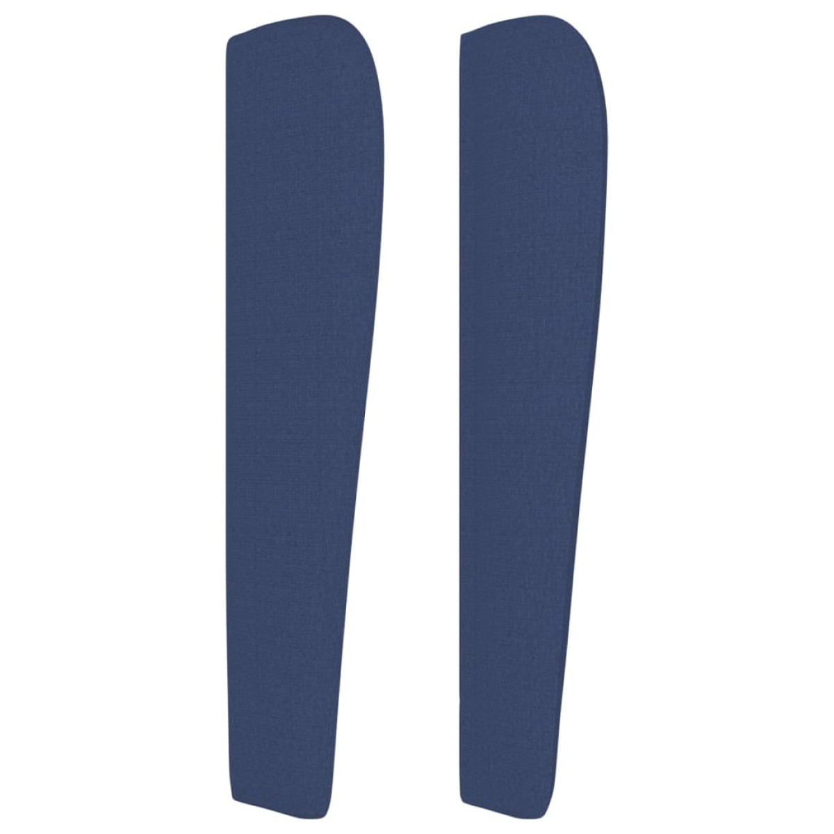 vidaXL Κεφαλάρι με Πτερύγια Μπλε 83x23x118/128 εκ. Υφασμάτινο