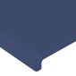 vidaXL Κεφαλάρι με Πτερύγια Μπλε 203x16x78/88 εκ. Υφασμάτινο