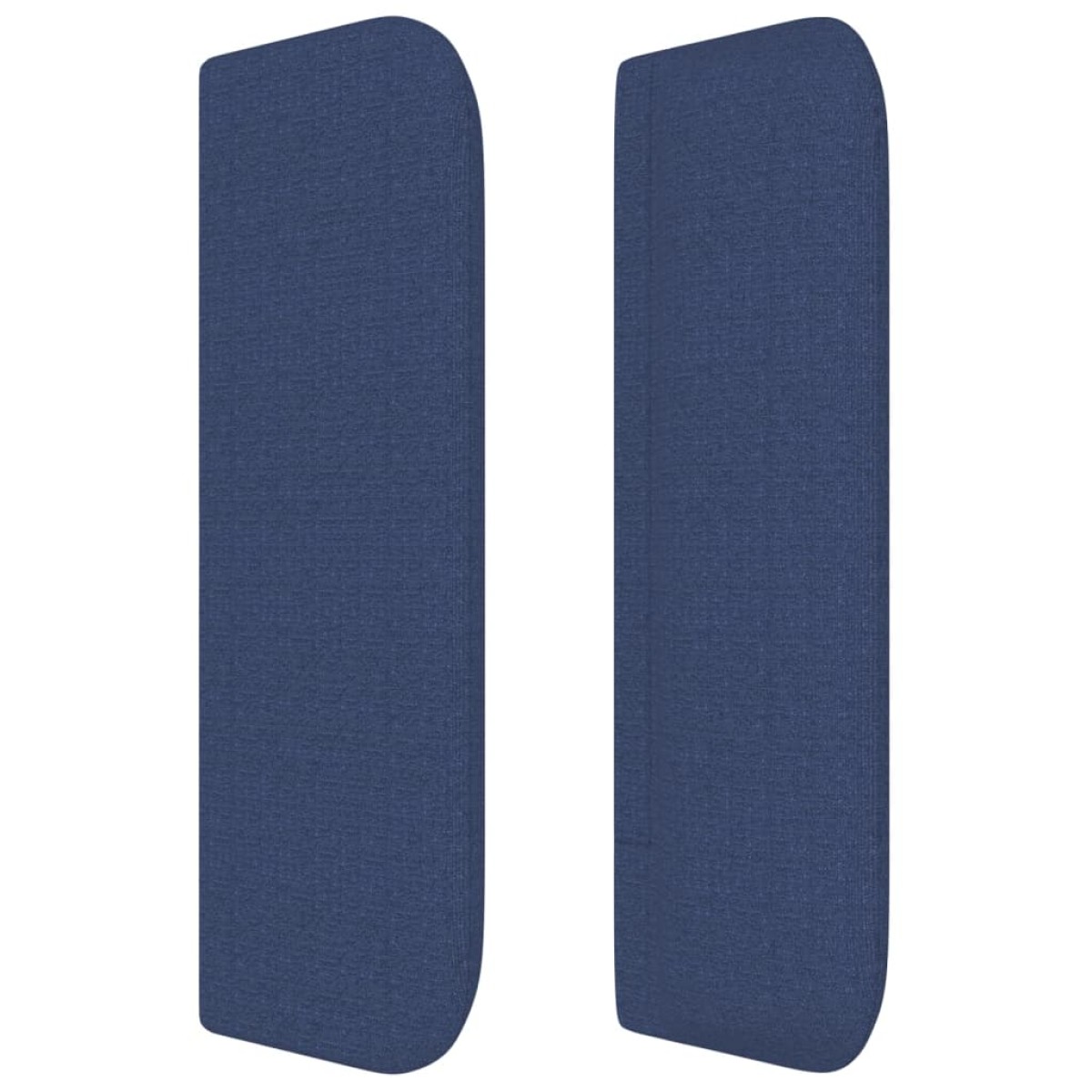 vidaXL Κεφαλάρι με Πτερύγια Μπλε 183x16x78/88 εκ. Υφασμάτινο