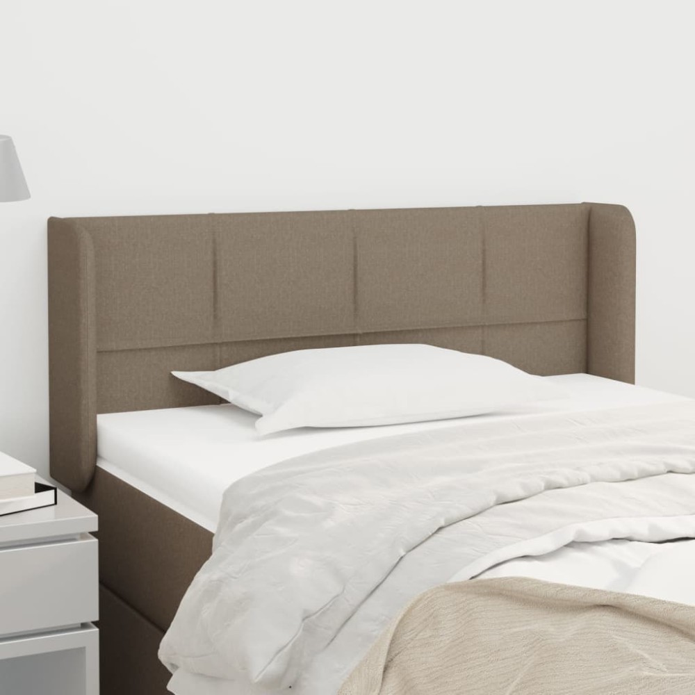 vidaXL Κεφαλάρι με Πτερύγια Taupe 83x16x78/88 εκ. Υφασμάτινο