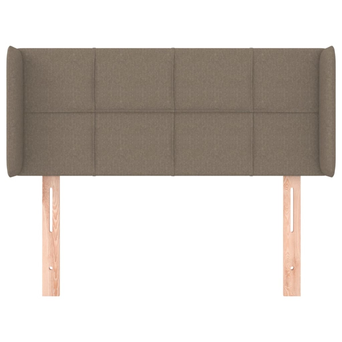 vidaXL Κεφαλάρι με Πτερύγια Taupe 83x16x78/88 εκ. Υφασμάτινο