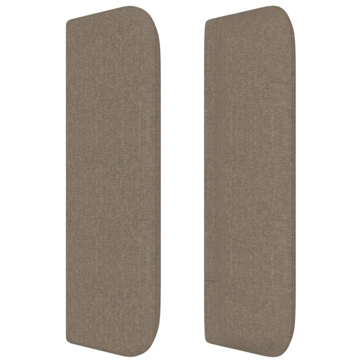 vidaXL Κεφαλάρι με Πτερύγια Taupe 83x16x78/88 εκ. Υφασμάτινο