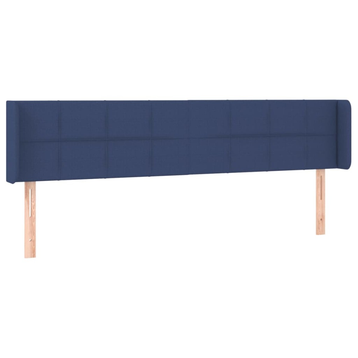 vidaXL Κεφαλάρι με Πτερύγια Μπλε 163x16x78/88 εκ. Υφασμάτινο