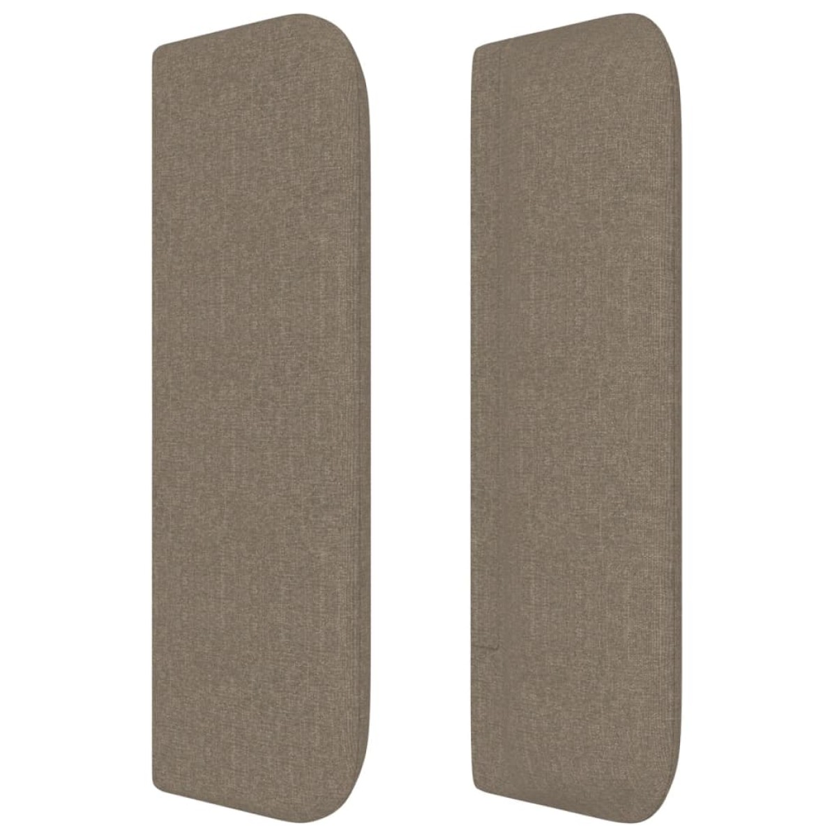vidaXL Κεφαλάρι με Πτερύγια Taupe 183x16x78/88 εκ. Υφασμάτινο