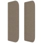 vidaXL Κεφαλάρι με Πτερύγια Taupe 183x16x78/88 εκ. Υφασμάτινο