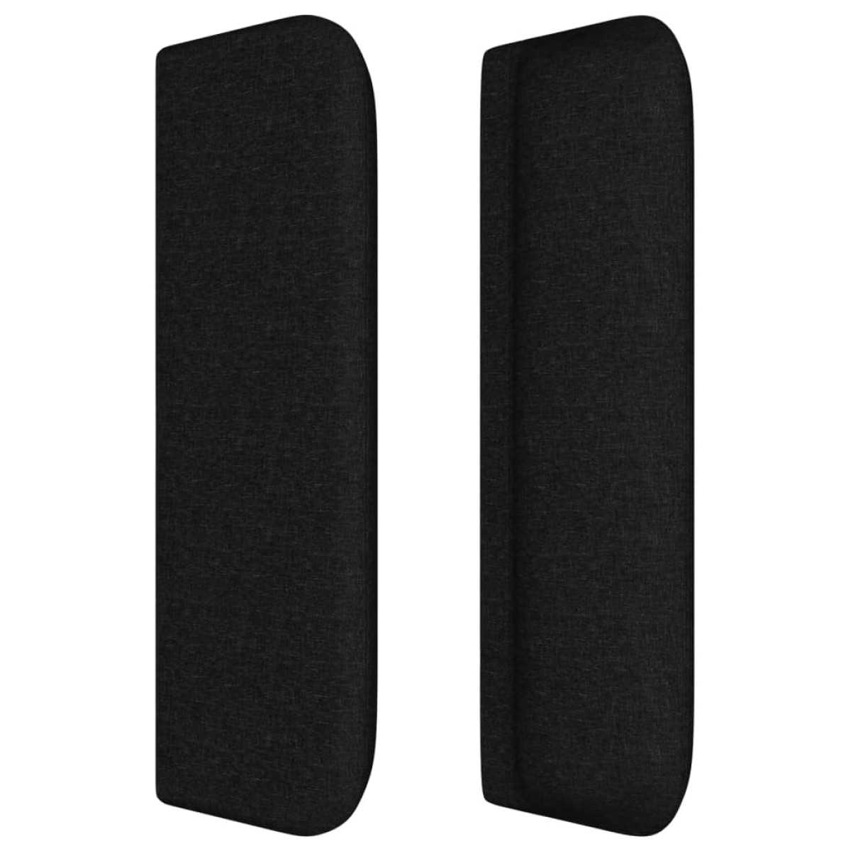 vidaXL Κεφαλάρι με Πτερύγια Μαύρο 93x16x78/88 εκ. Υφασμάτινο
