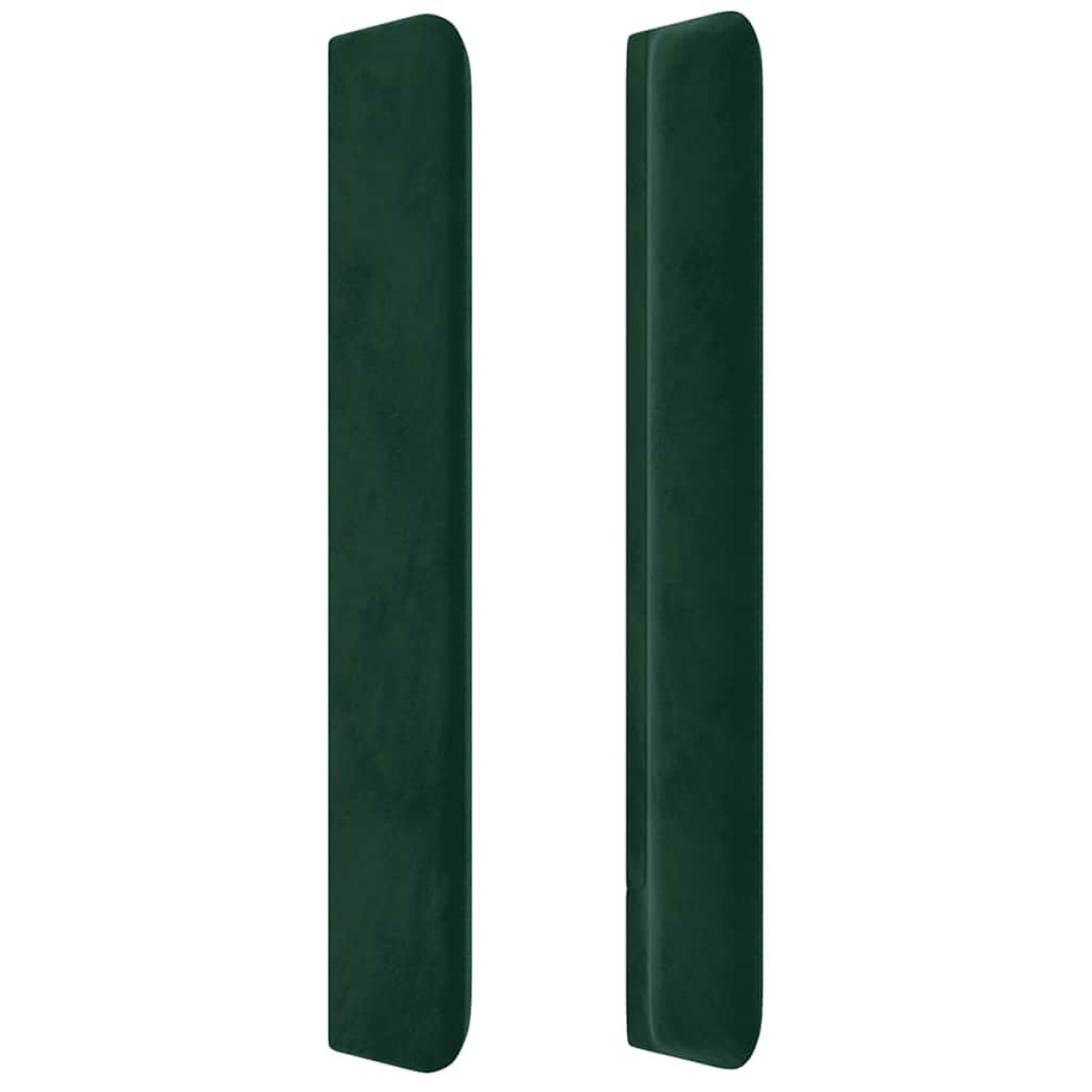 vidaXL Κεφαλάρι με Πτερύγια Πράσινο 93x16x118/128 εκ. Βελούδινο