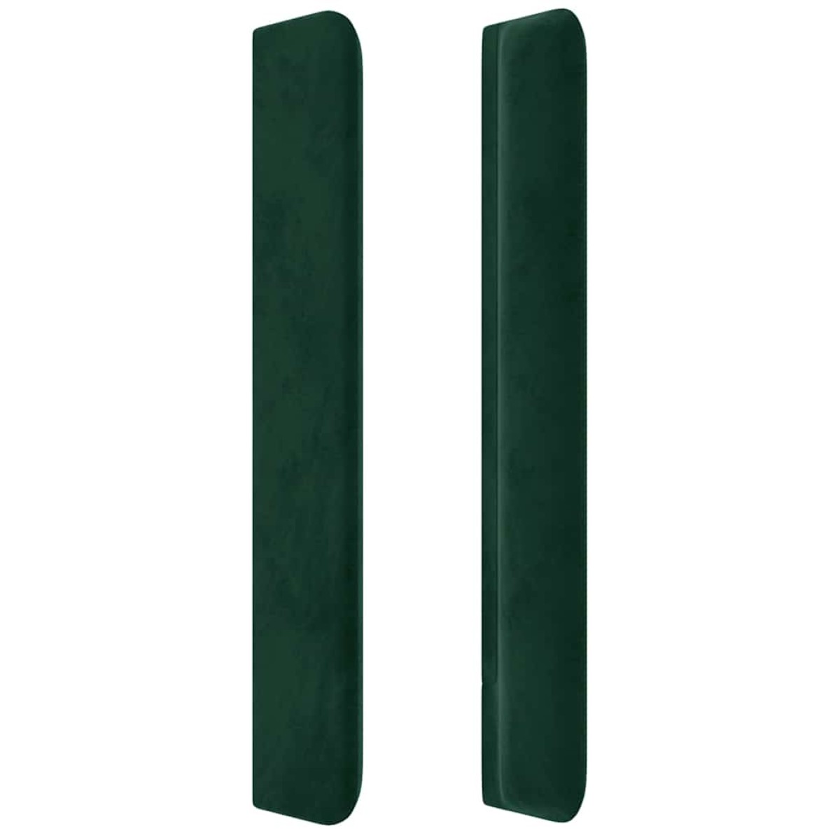 vidaXL Κεφαλάρι με Πτερύγια Πράσινο 163x16x118/128 εκ. Βελούδινο
