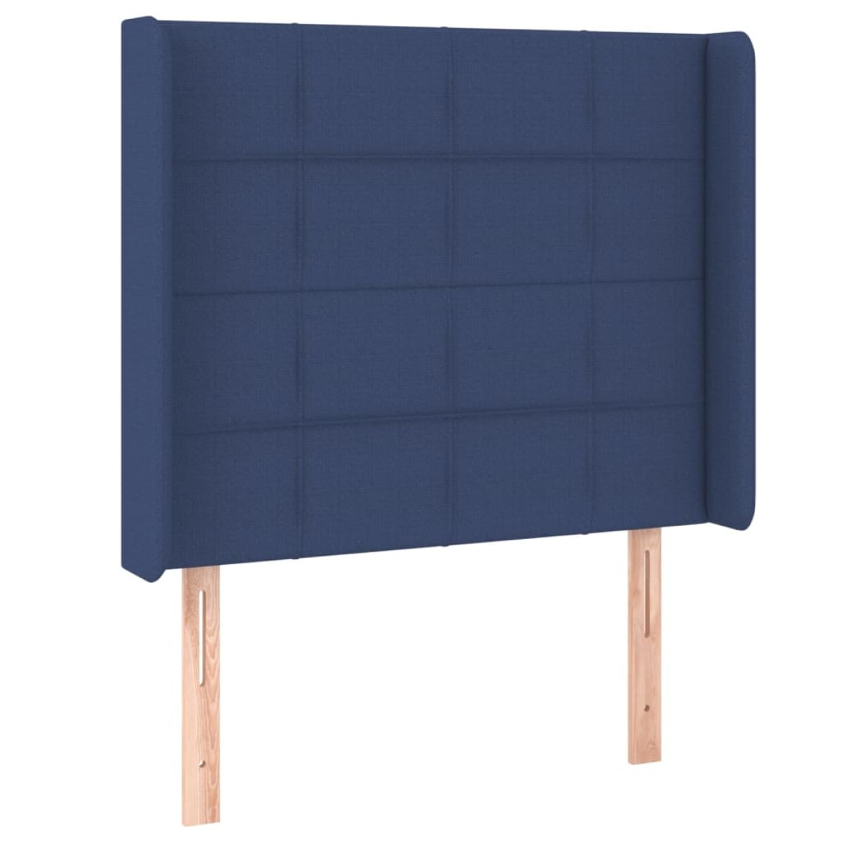 vidaXL Κεφαλάρι με Πτερύγια Μπλε 103x16x118/128 εκ. Υφασμάτινο