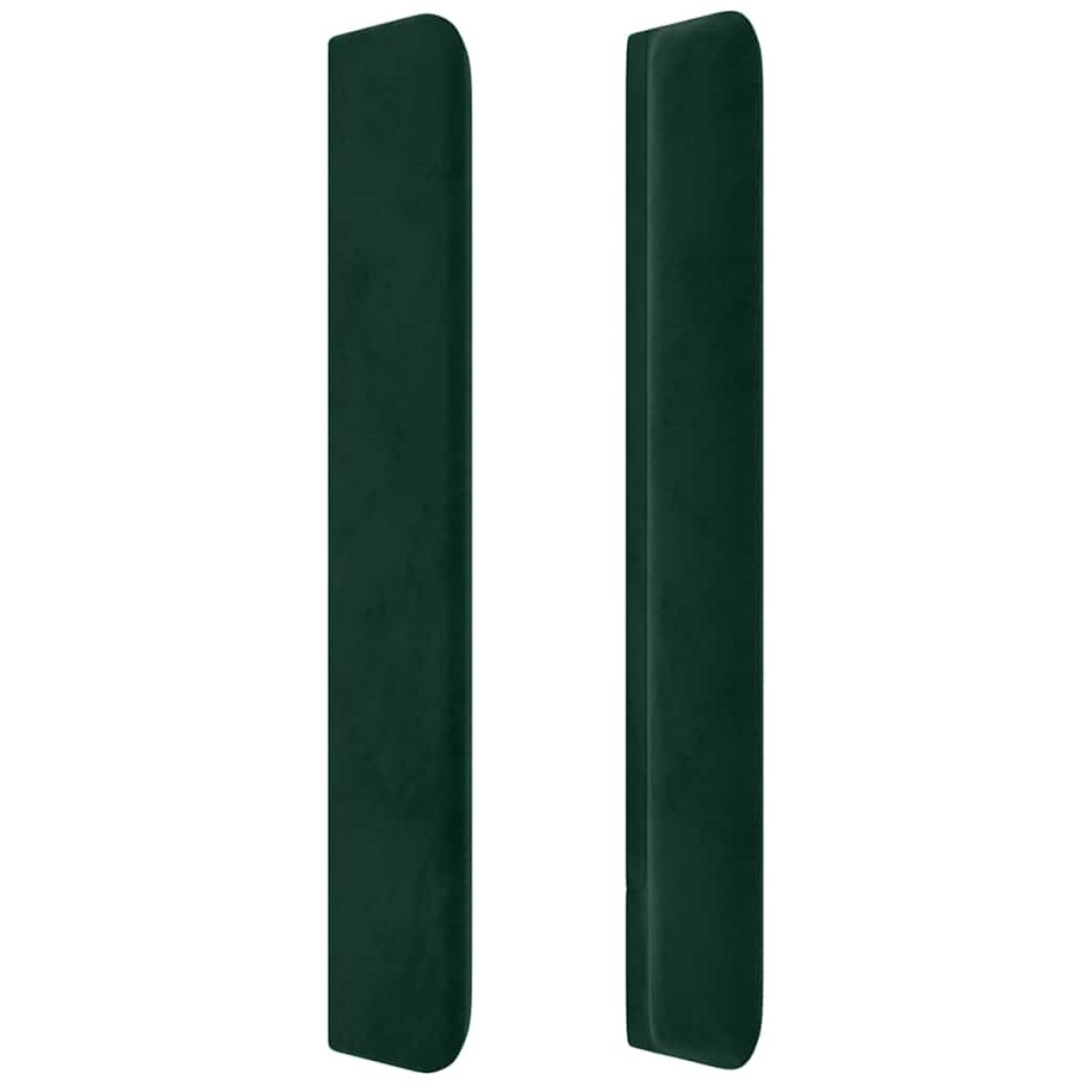 vidaXL Κεφαλάρι με Πτερύγια Πράσινο 147x16x118/128 εκ. Βελούδινο