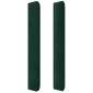 vidaXL Κεφαλάρι με Πτερύγια Πράσινο 183x16x118/128 εκ. Βελούδινο