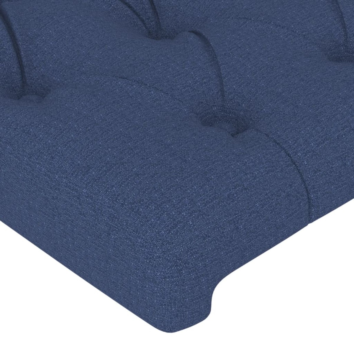 vidaXL Κεφαλάρι με Πτερύγια Μπλε 183x16x118/128 εκ. Υφασμάτινο