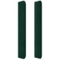 vidaXL Κεφαλάρι με Πτερύγια Πράσινο 83x16x118/128 εκ. Βελούδινο
