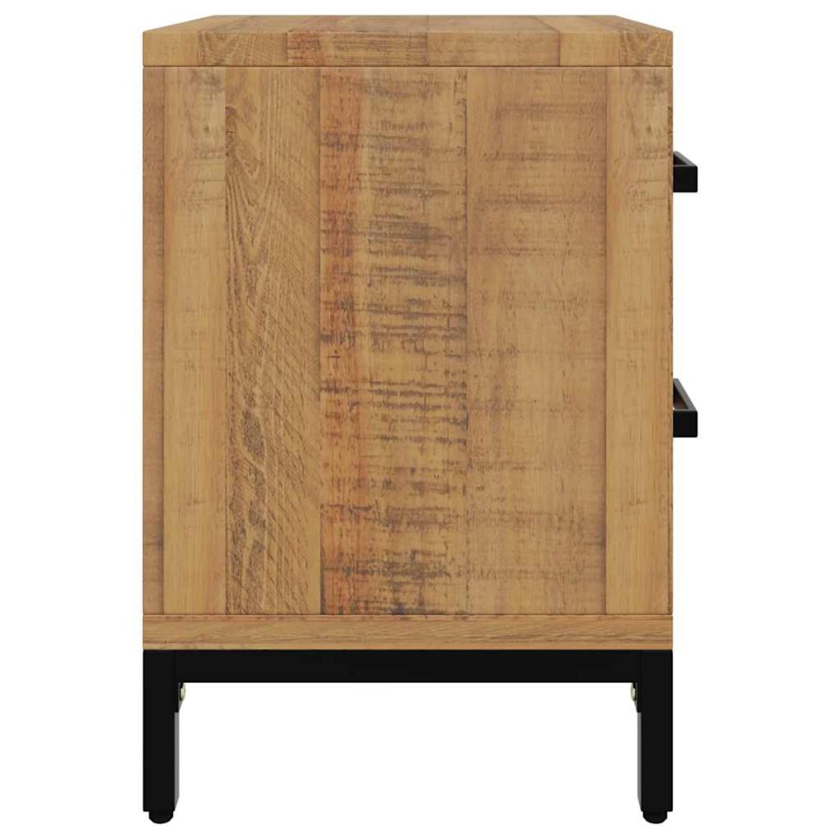 vidaXL Κομοδίνα 2 τεμ. 36 x 30 x 45 εκ. από Μασίφ Ξύλο Πεύκου