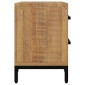 vidaXL Κομοδίνα 2 τεμ. 36 x 30 x 45 εκ. από Μασίφ Ξύλο Πεύκου