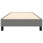 vidaXL Πλαίσιο Κρεβατιού Boxspring Σκούρο Γκρι 80x200 εκ. Υφασμάτινο