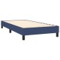 vidaXL Πλαίσιο Κρεβατιού Boxspring Μπλε 80 x 200 εκ. Υφασμάτινο