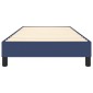 vidaXL Πλαίσιο Κρεβατιού Boxspring Μπλε 80 x 200 εκ. Υφασμάτινο