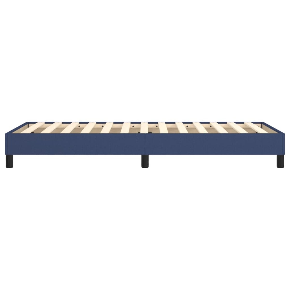 vidaXL Πλαίσιο Κρεβατιού Boxspring Μπλε 80 x 200 εκ. Υφασμάτινο